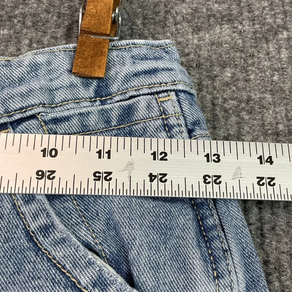 Old Navy Painters Pants Reissue Girls 10 Blue Denim Carpenter Jeans Straight Leg